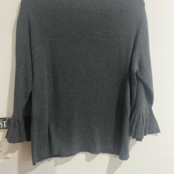 Lauren Hansen women gray sweater size M - Picture 6 of 6